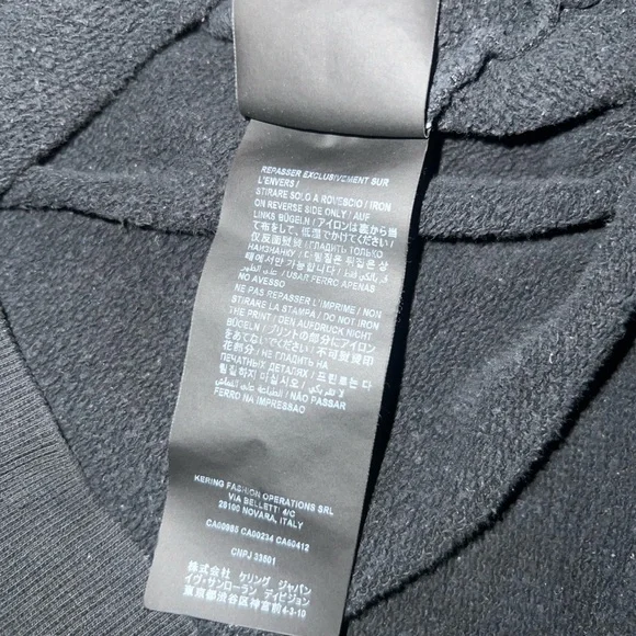 "SAINT LAURENT" '50S SIGNATURE HOODIE